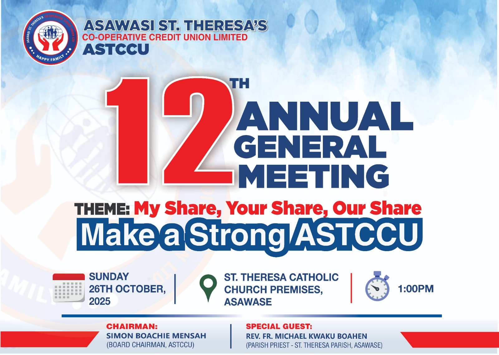 ASTCCU Holds 12th Annual General Meeting